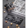 Polycarbonate Choco bar mould "Edelweiss" Pavoni