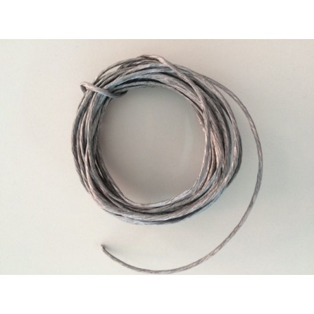 Paper wire x 5 metres. Colour: Silver