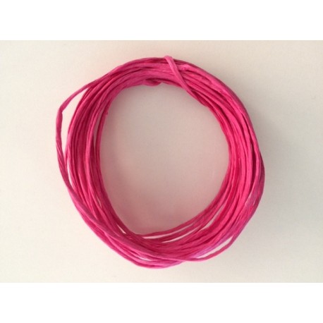 Paper wire x 5 metres. Colour: Fuchsia Pink
