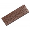 Chocolate mould tablet Stripes Chocolate World