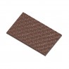 Chocolate mould tablet with Wave Pattern Chocolate World