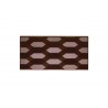 Molde de policarbonato para tabletas de chocolate "Hexa" Pavoni