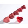 Molde de policarbonato Heart Love Chocolate World