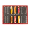 Microperforated silicone mat Éclairs Silikomart