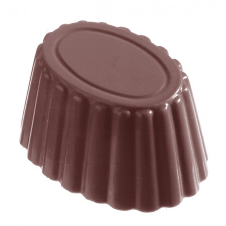 Molde de policarbonato para bombones  "Cup Oval" Chocolate World