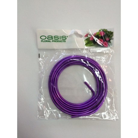 Florist Wire (purple colour) 4 mm diameter