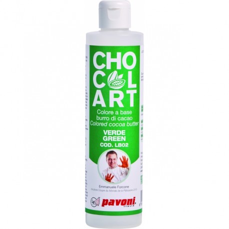Manteca de cacao verde Pavoni
