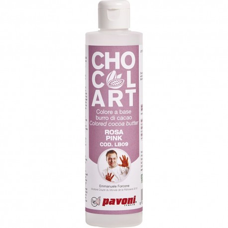 Manteca de cacao rosa Pavoni