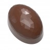 Chocolate mould "Oval Facet" Chocolate World