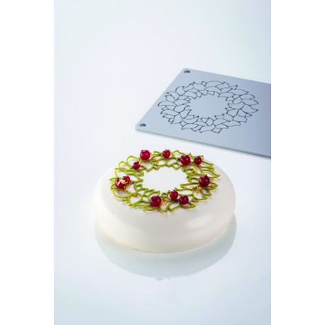 Molde silicona Foliage Frame - Pavoni