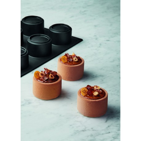 Silicone Mould Cylindra 40x30 Pierre Hermé - Pavoni