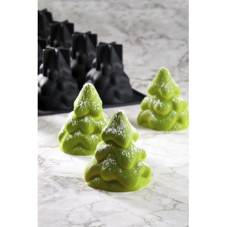 Molde silicona Snow Tree 40x30 - Pavoni