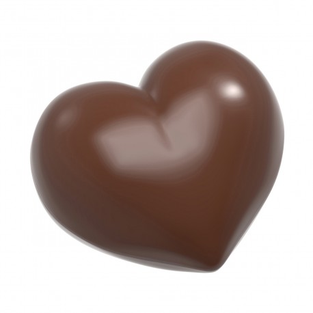 Chocolate mould "Puffy Heart Chocolate Bomb - Nora Chokladskola" Chocolate World