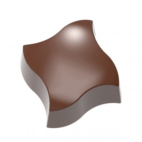 Chocolate mould "Dancing Square" Chocolate World