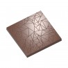 Molde de policarbonato para bombones "Square Tablet with Cracks" Chocolate World