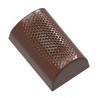 Chocolate mould "Buche with Grid" Chocolate World