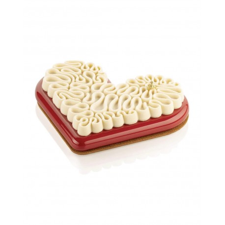 Silicone Mould Level Hearts 580 - Silikomart