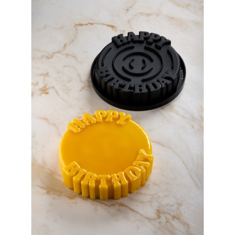 Happy Birthday Silicone Mould - Pavoni