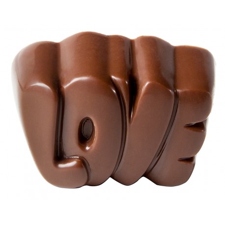 Chocolate mould "Love" Chocolate World