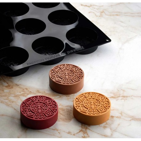 Azteca 40x30 Silicone Mould - Pavoni