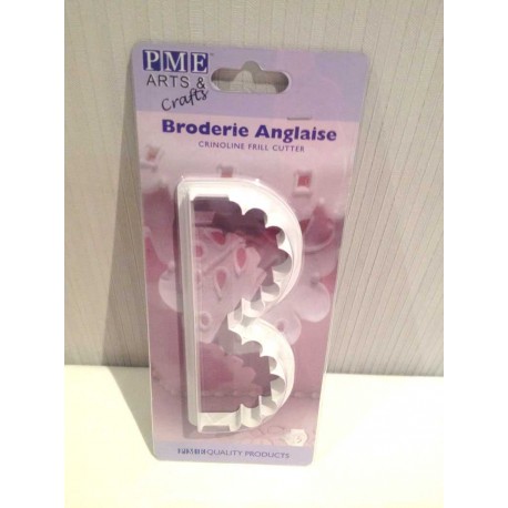 Broderie Anglaise Crinoline Frill Cutter PME