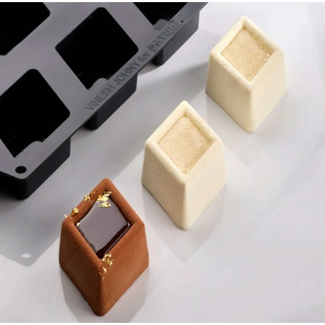 Katli Silicone Mould 40x30 Vinesh Johny  - Pavoni