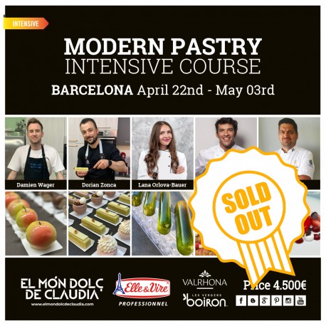 Modern Pastry In Person Intensive Course from 22/04 to 03/05/26