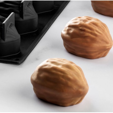 Nutshell Silicone Mould 40x30 Fabrizio Fiorani - Pavoni