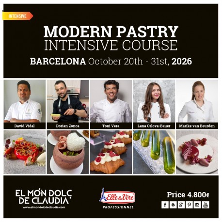 Modern Pastry In Person Intensive Course from 20/10 to 31/10/26