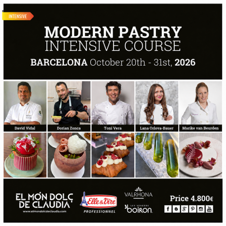 Wendy 4th - Modern Pastry In Person Intensive Course from 20/10 to 31/10/26