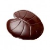 Molde de policarbonato para bombones hoja de lotus Chocolate World